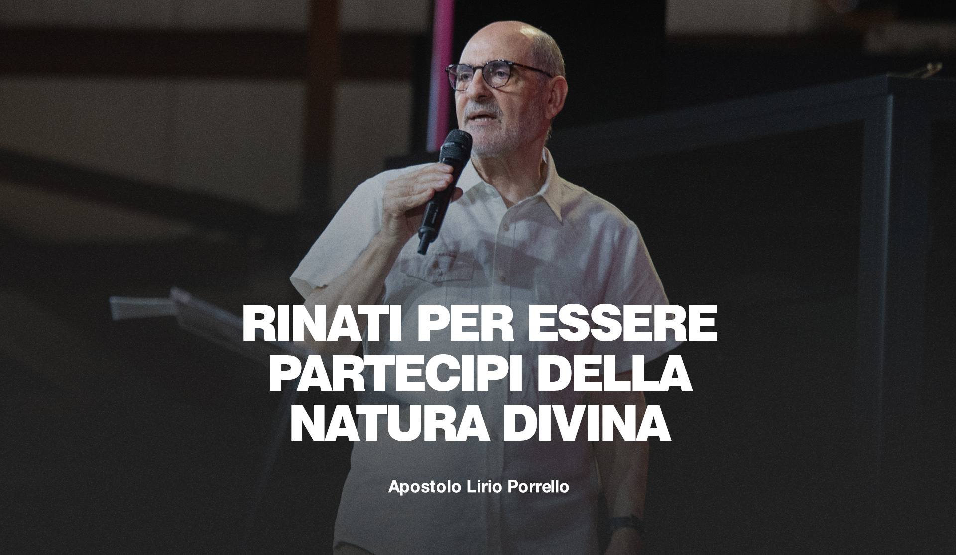 Rinati per essere partecipi della natura divina